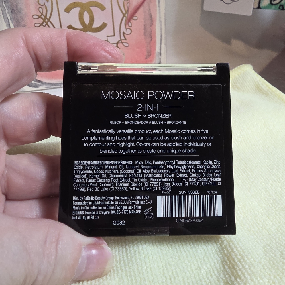Palladio Matte Highlighter & Bronzer Compact - Warm Brown - Picture 2 of 2